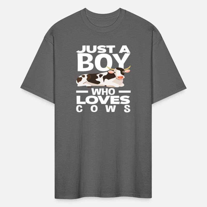 A Boy Who Loves Cows