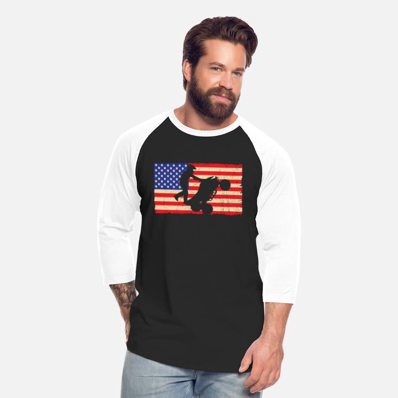 American Flag Quad Atv Wheelie Bike Rider Cool Dis