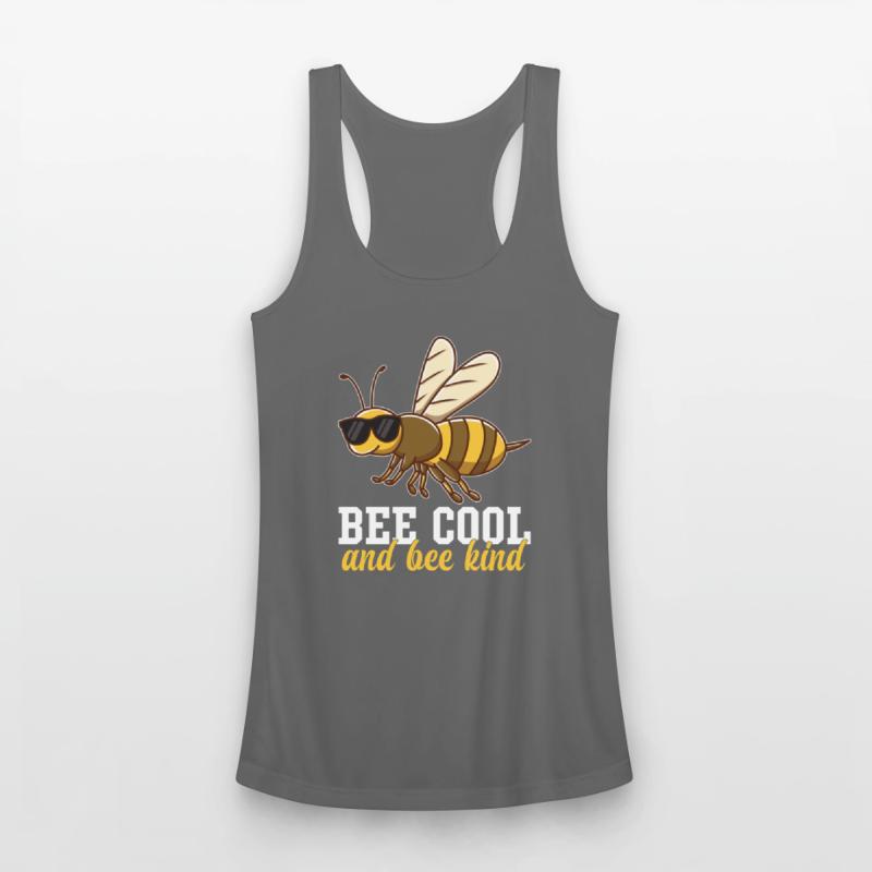 Bee with sunglasses saying Bee Cool