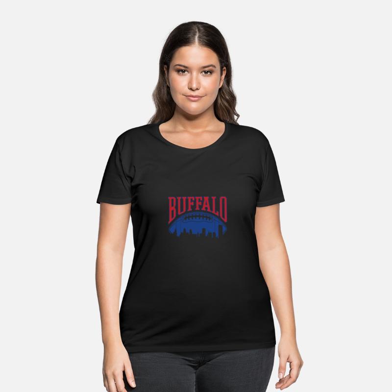 Buffalo Football Vintage Skyline New York Bills Ma