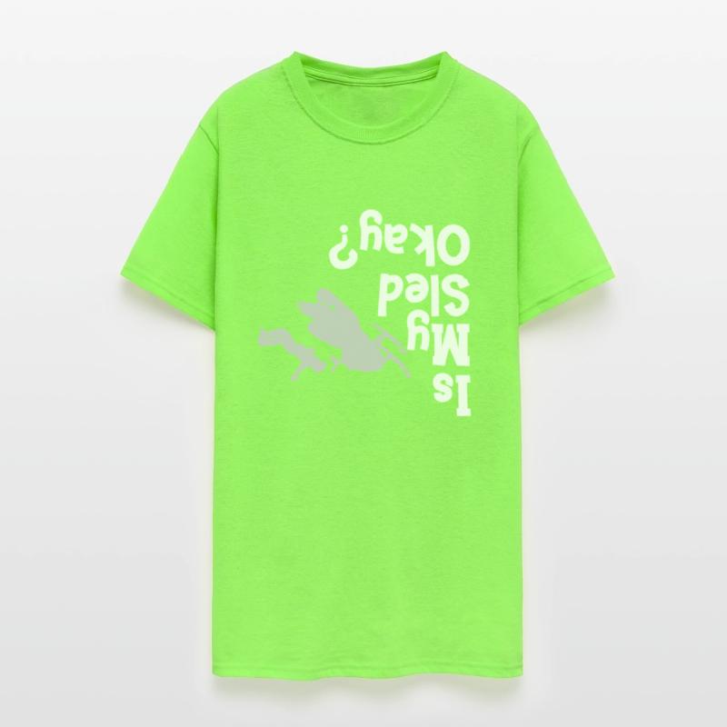 Funny Snowmobile Snowmobiling Rider Is My Sled Ok