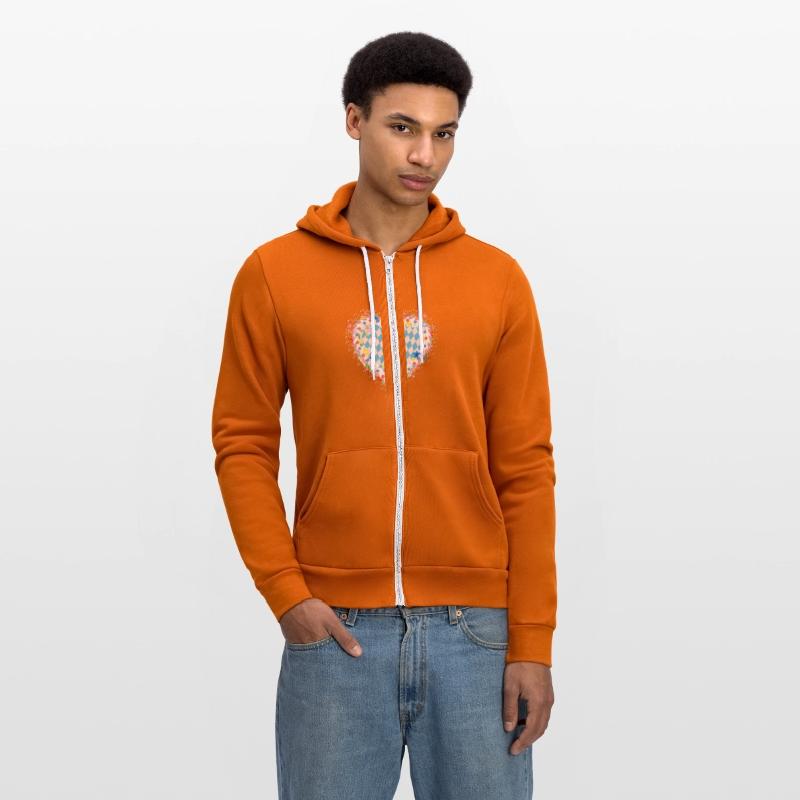 Gingerbread heart shape blue white Bavarian style