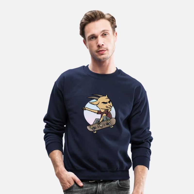 Goat On A Skateboard Skateboarding