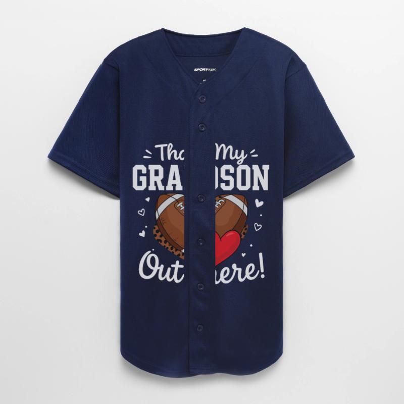 Grandson Football Heart Tee