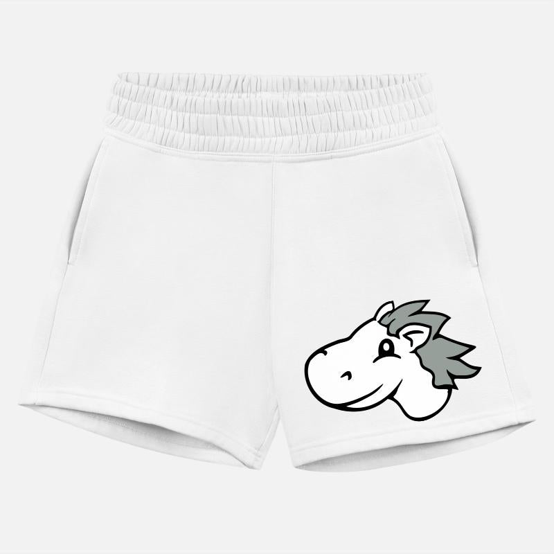 Horse Sweet Pony Foal Fast Riding Comic Rider Fun