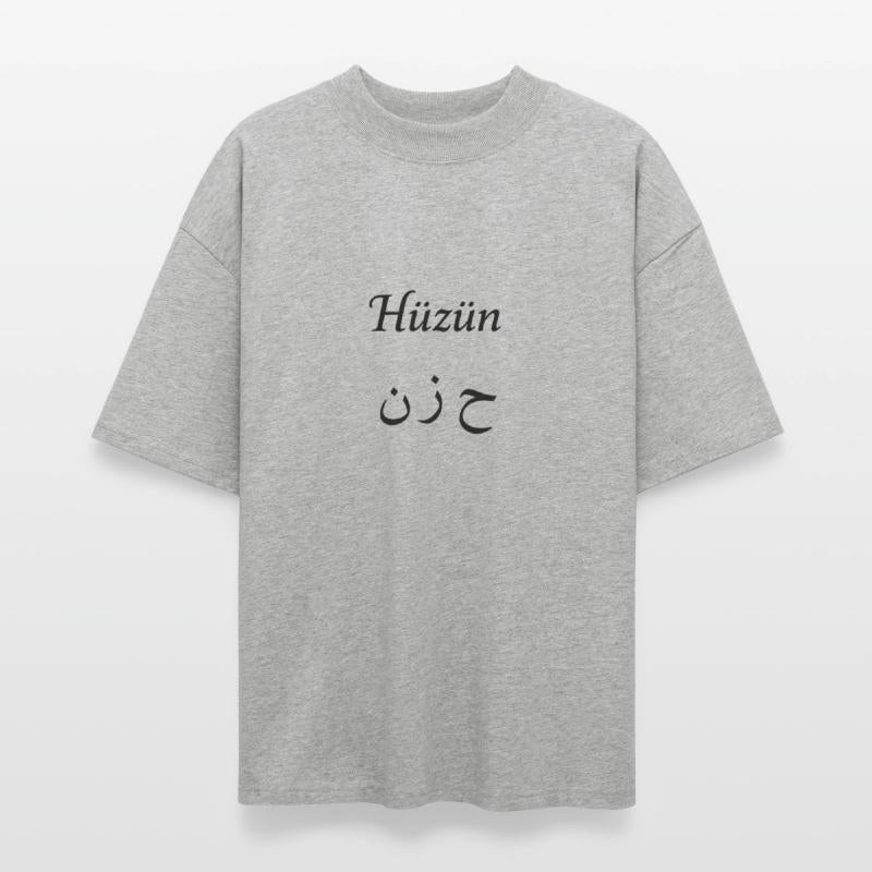 Hüzün – Turkish Arabic Calligraphy Design | Polygl