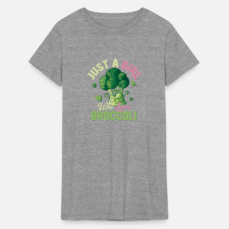 Just A Girl Who Loves Broccoli Vegetable Broccolie