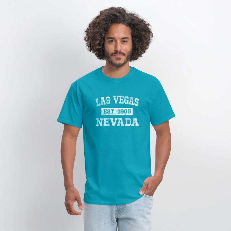 Las Vegas Nevada Est 1905 Distressed