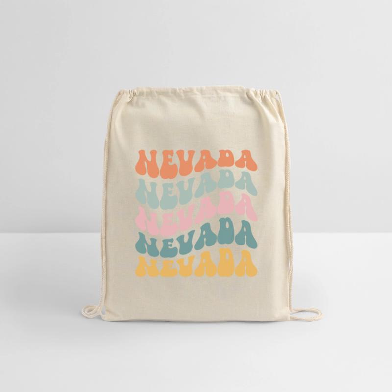 Nevada State Nevadan Pride Groovy Retro Vintage