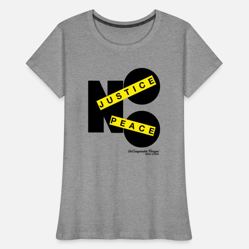 No Justice No Peace (black and yellow)