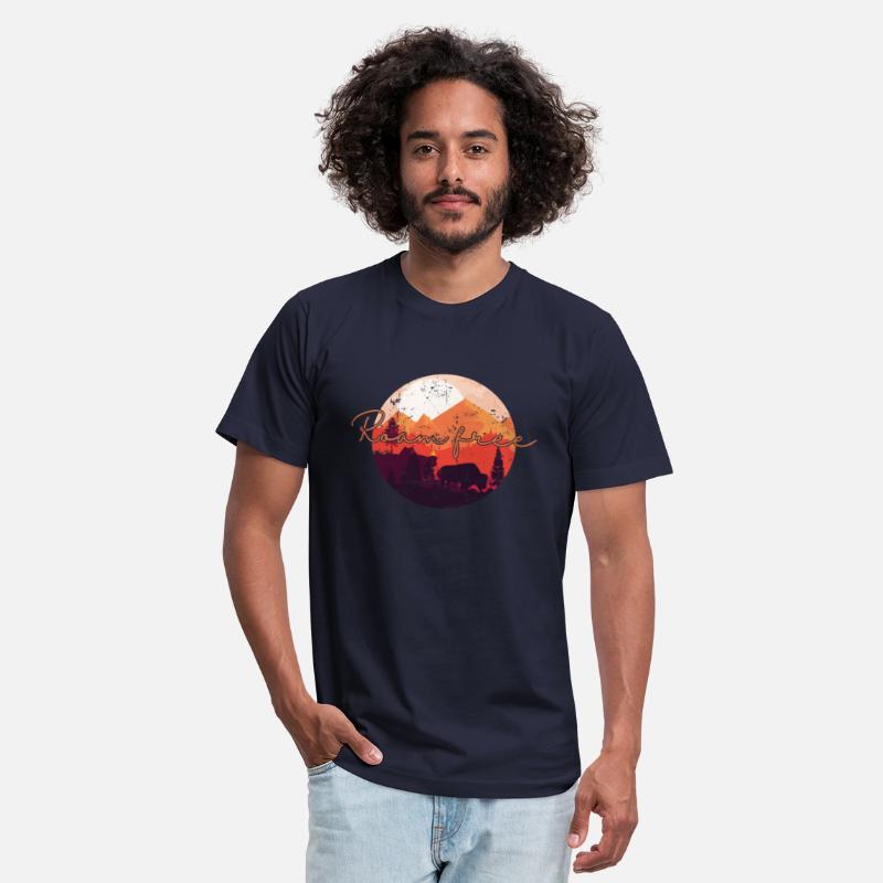 roam free Bison Animal