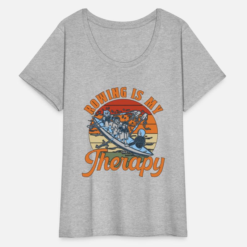 Rowing Is My Therapy Water Sports Paddling Rower