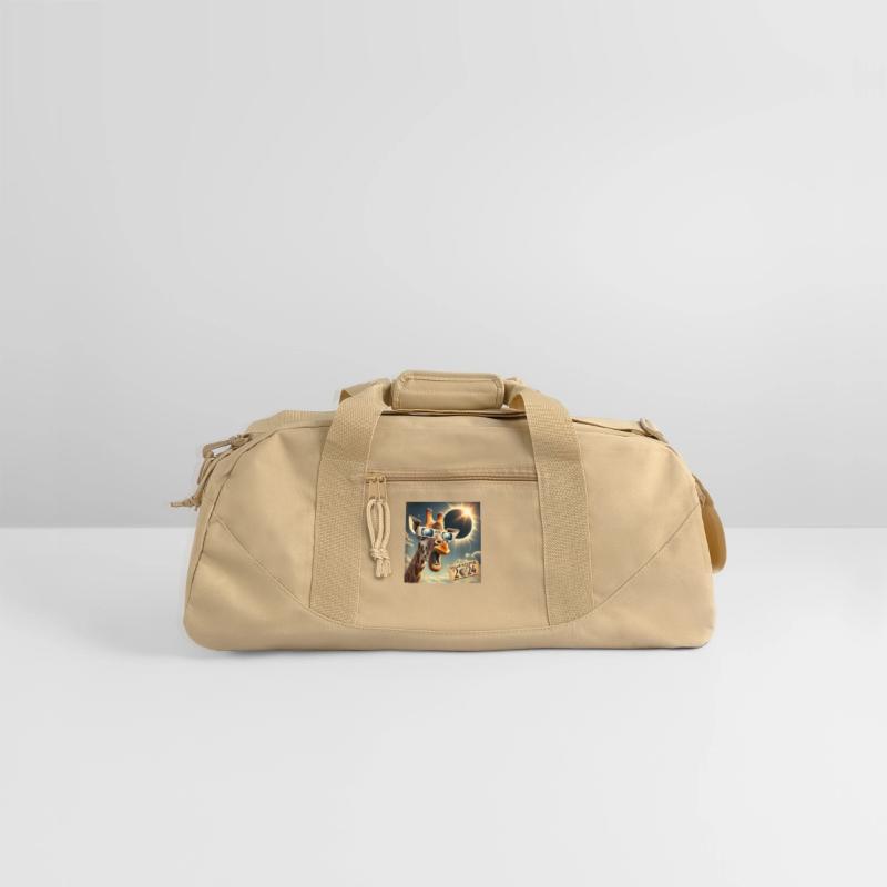 Selfie Giraffe Solar Eclipse