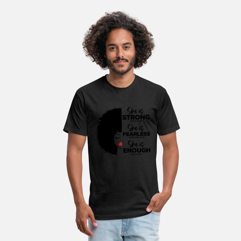 She is strong she is fearless she is enough