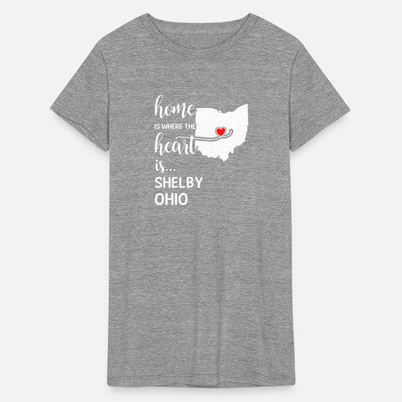 Shelby County Ohio Is Where My Heart Is Gift