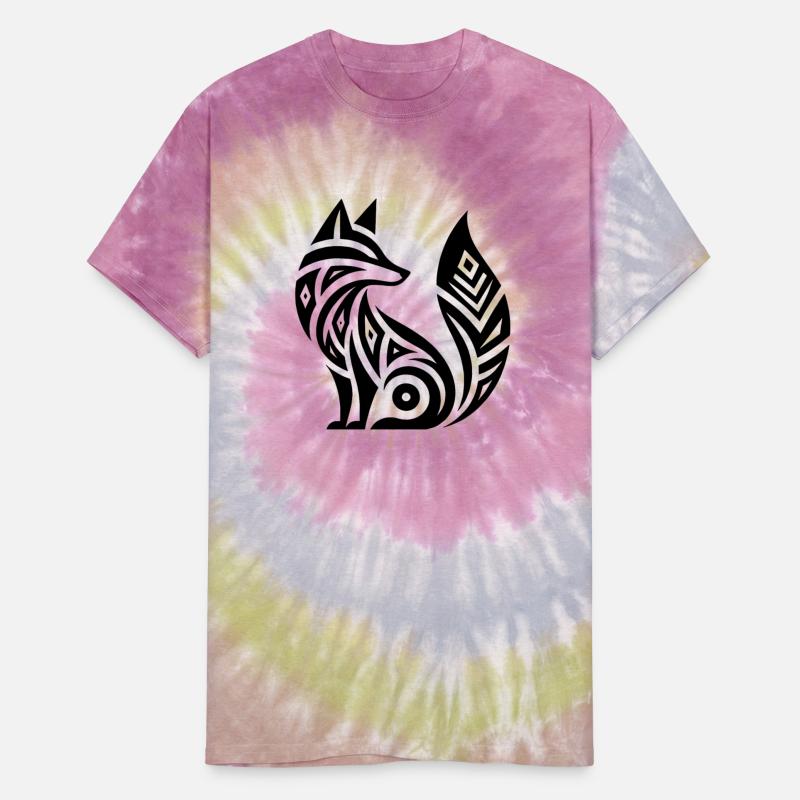 Smart Fox In Tribal Tattoo Style