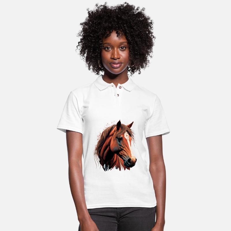 Stunning Horse Head Digital Illustration