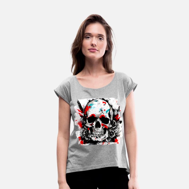 Trash Polka Tattoo Heavy Metal Style