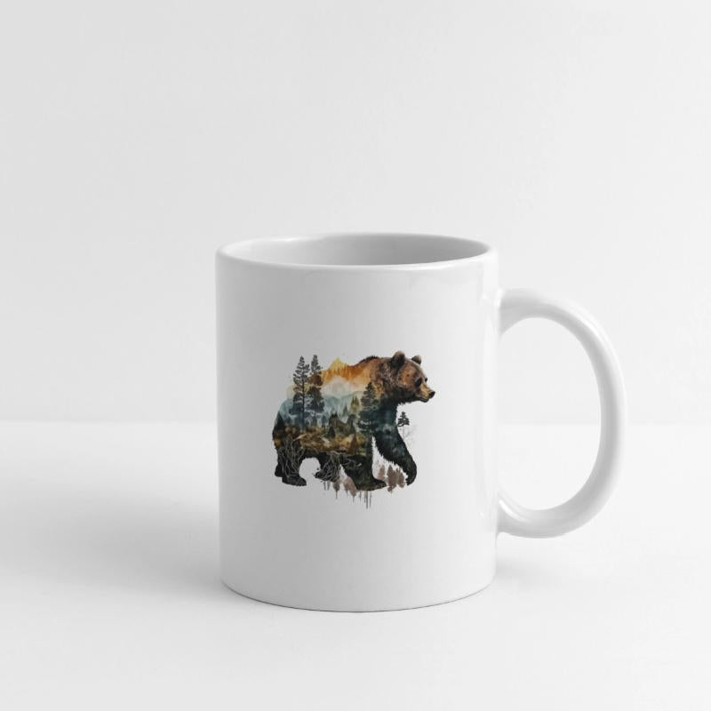 Wild Bear Watercolor Colorful Nature Outdoor 7