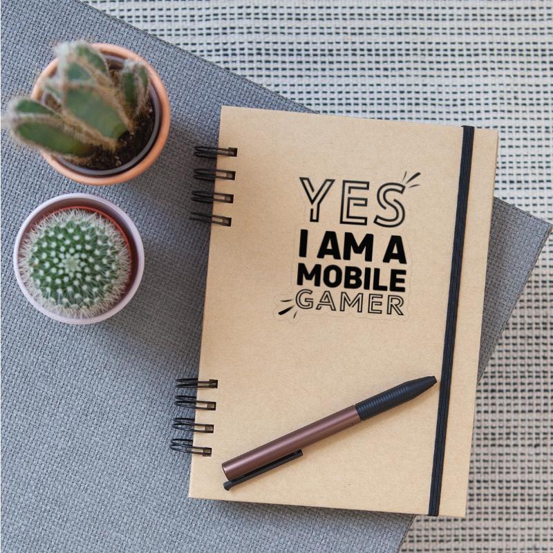 'Yes, I am a Mobile Gamer' - (Black) Design