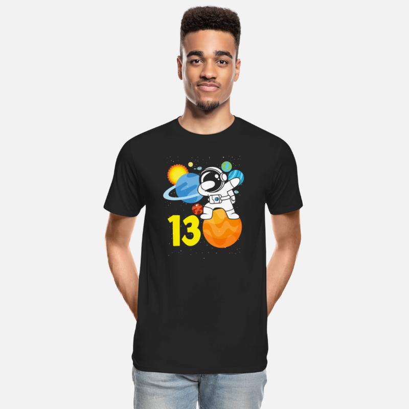 13th Birthday Boy 13 Years Astronaut Birthday