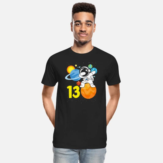 13th Birthday Boy 13 Years Astronaut Birthday