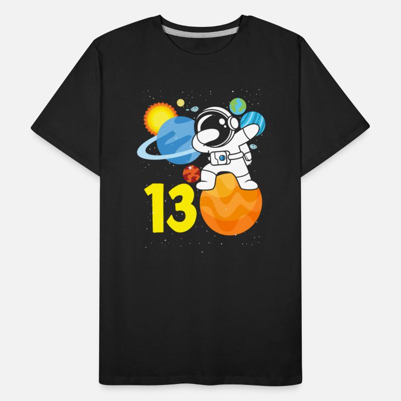 13th Birthday Boy 13 Years Astronaut Birthday