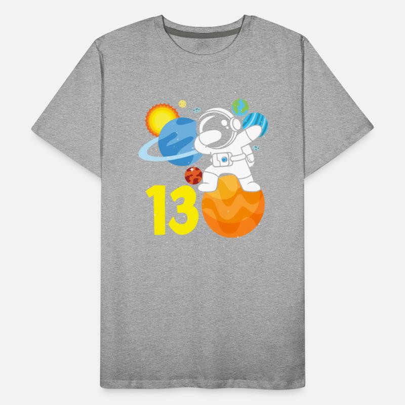 13th Birthday Boy 13 Years Astronaut Birthday