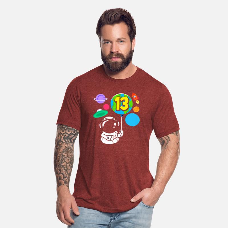 13th Birthday Boy 13 Years Astronaut Birthday