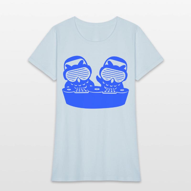 2 DJ Owls Mixer vinyl music Club Two Party Duo Fun