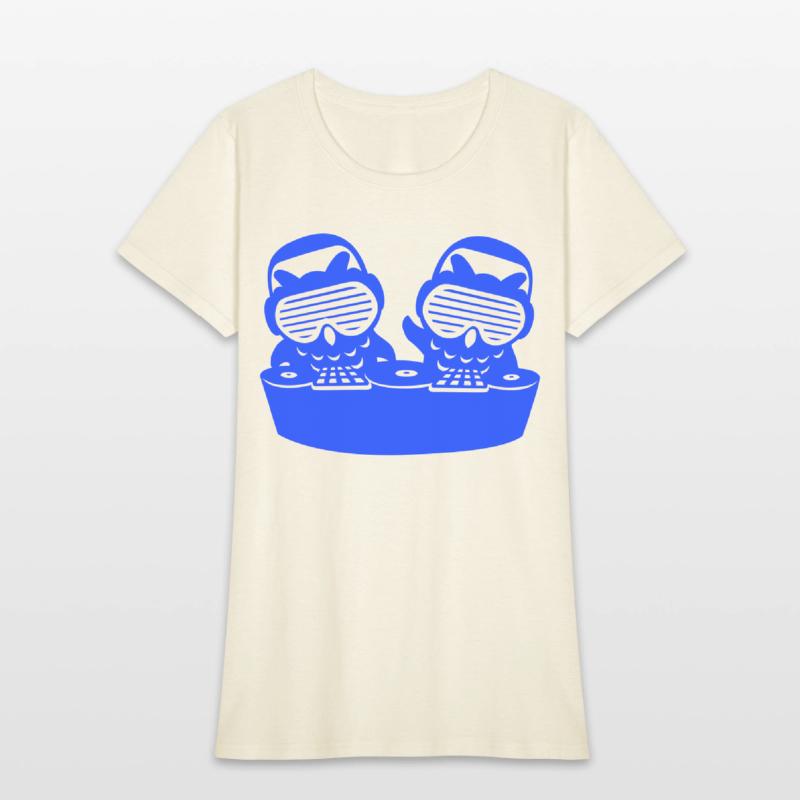 2 DJ Owls Mixer vinyl music Club Two Party Duo Fun