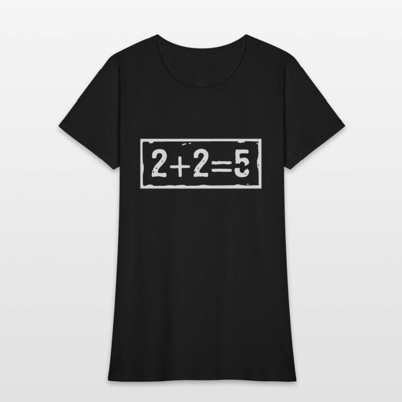 2 plus 2 equals 5 (dark)
