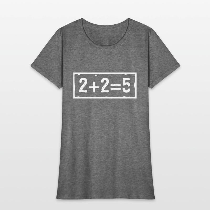 2 plus 2 equals 5 (dark)