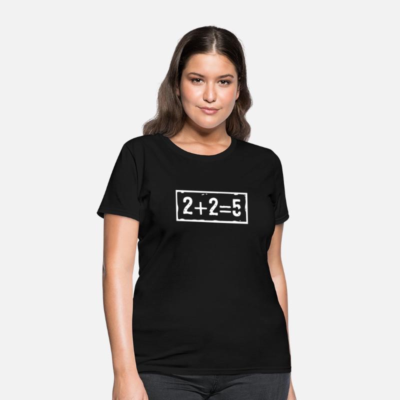 2 plus 2 equals 5 (dark)