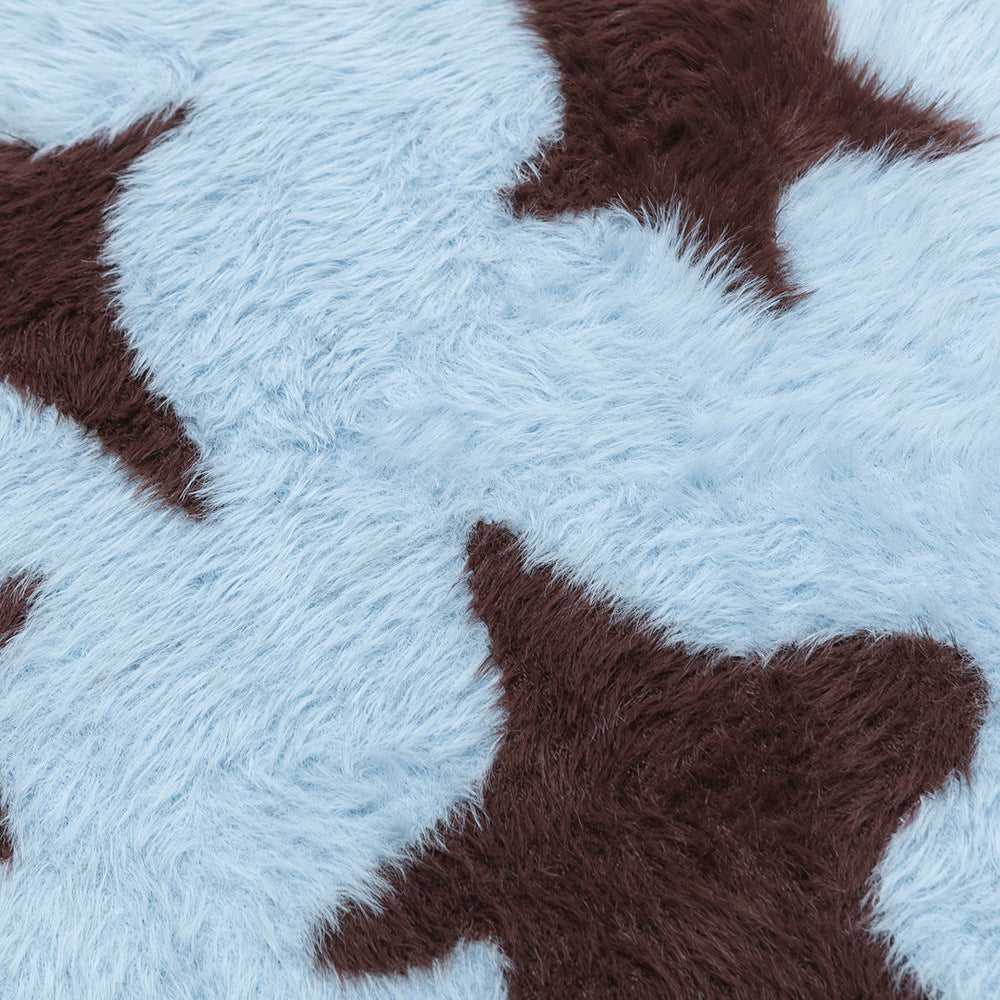 Star Jacquard Knitted Shirt