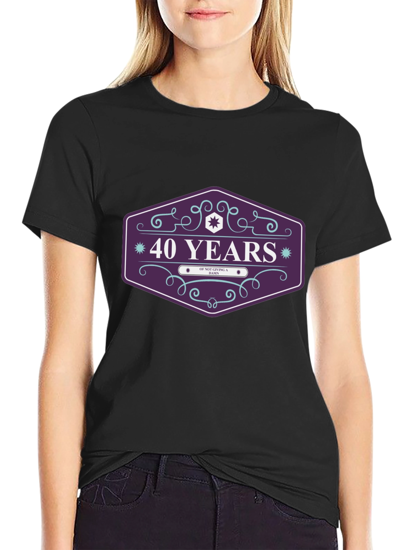 40 Years of Not Giving a Damn T-Shirt