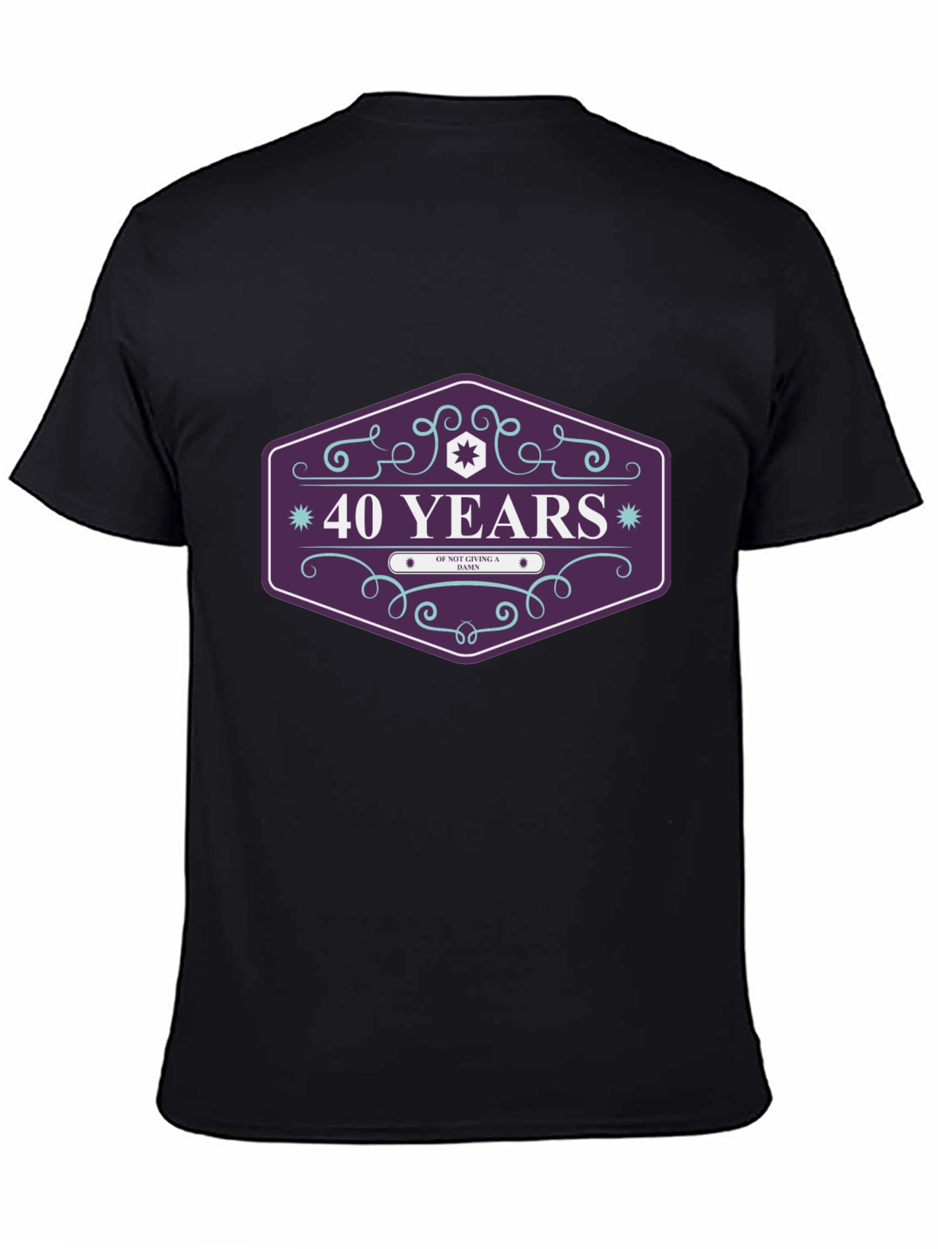 40 Years of Not Giving a Damn T-Shirt