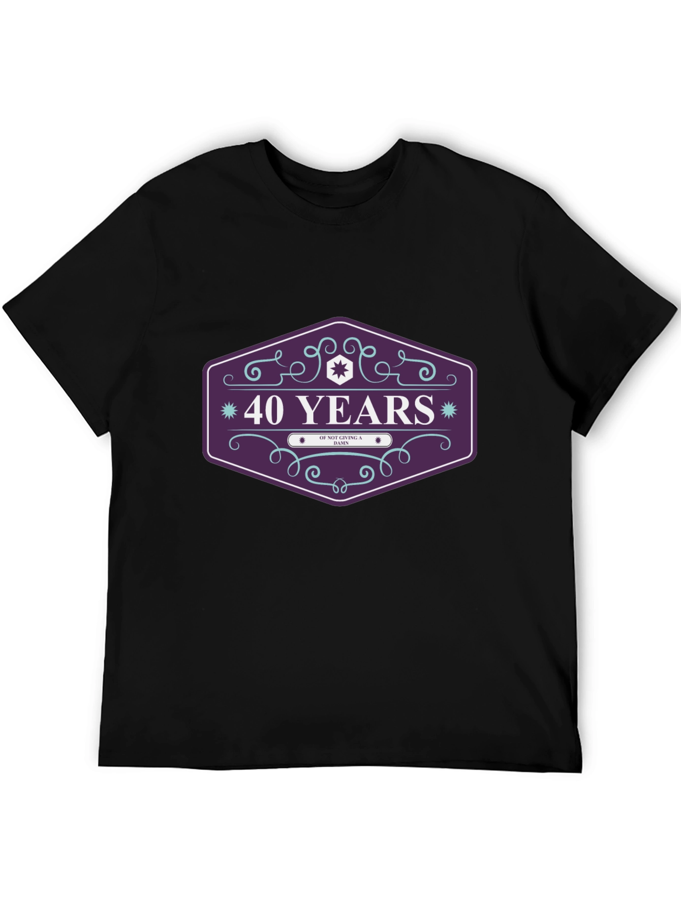 40 Years of Not Giving a Damn T-Shirt