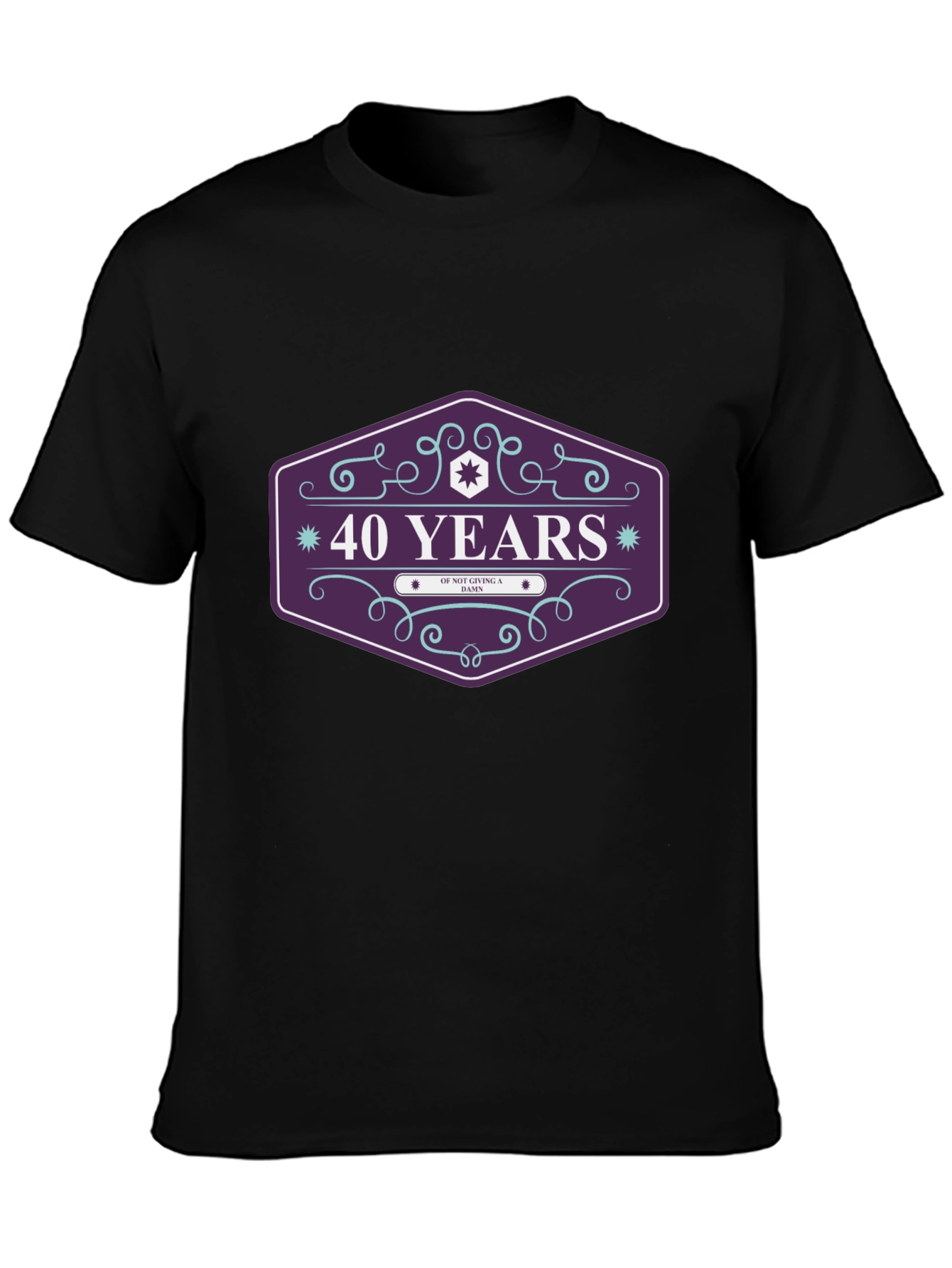 40 Years of Not Giving a Damn T-Shirt