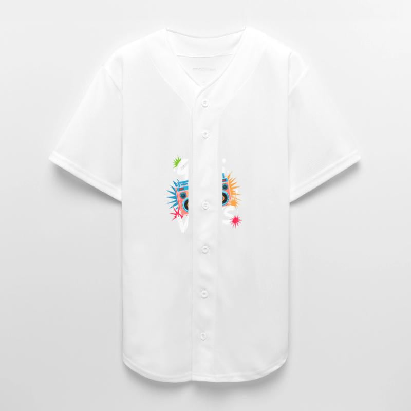 90s Vibe Boombox Splatter Paint