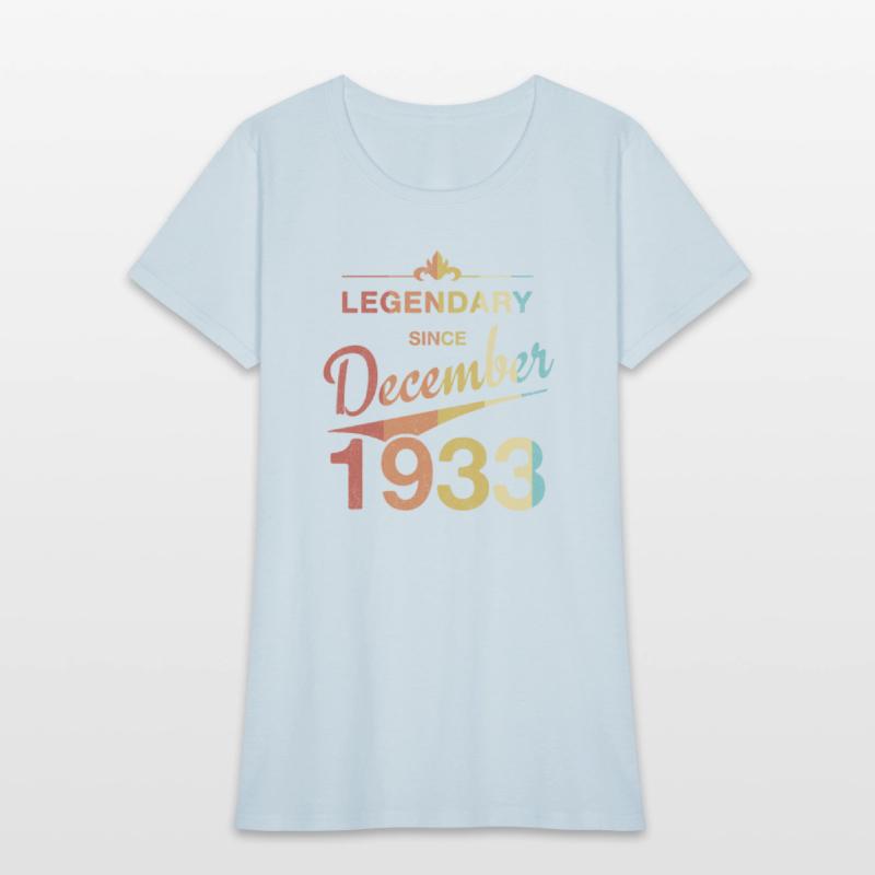 90th Birthday 90 Year Old Born December 1933 Gift