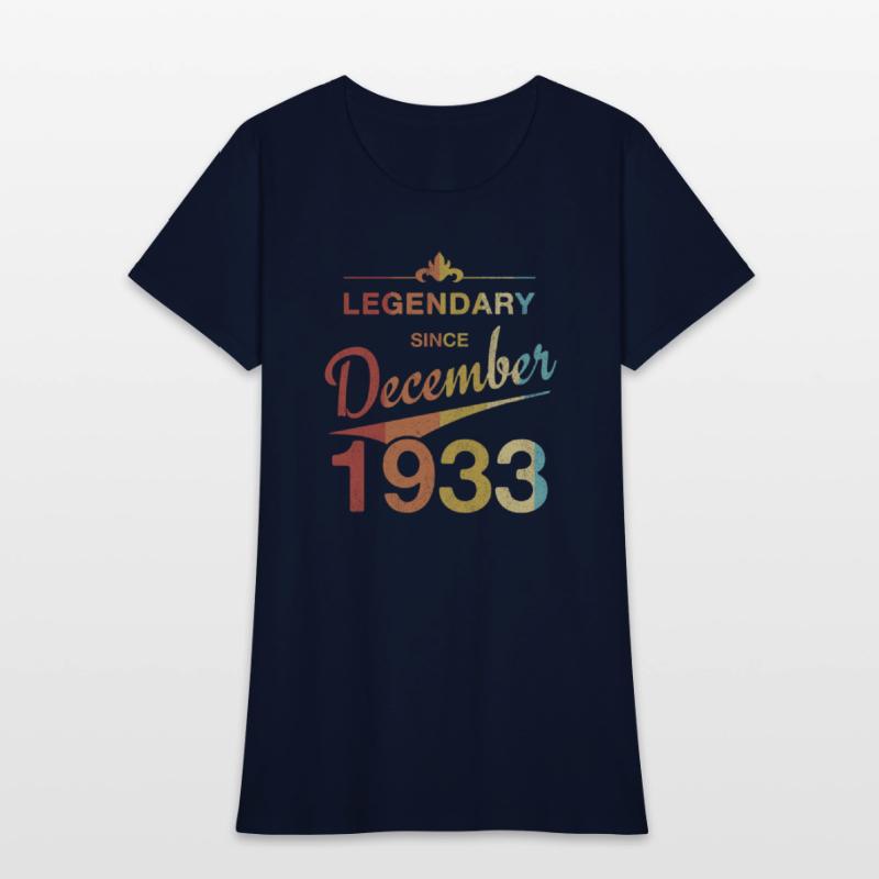 90th Birthday 90 Year Old Born December 1933 Gift