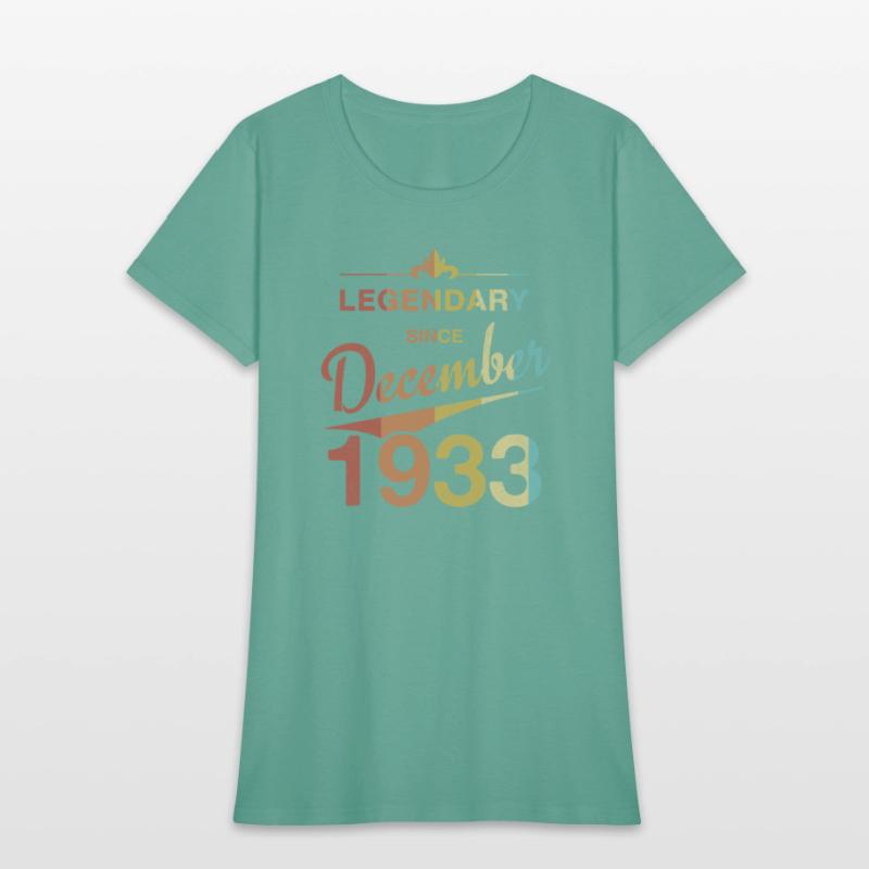 90th Birthday 90 Year Old Born December 1933 Gift