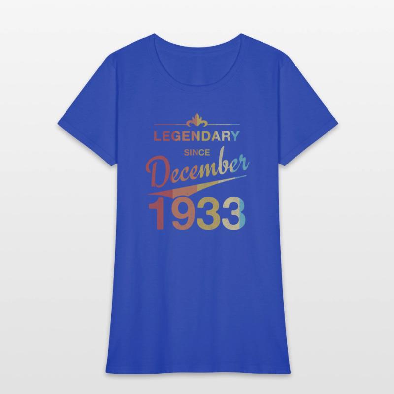 90th Birthday 90 Year Old Born December 1933 Gift