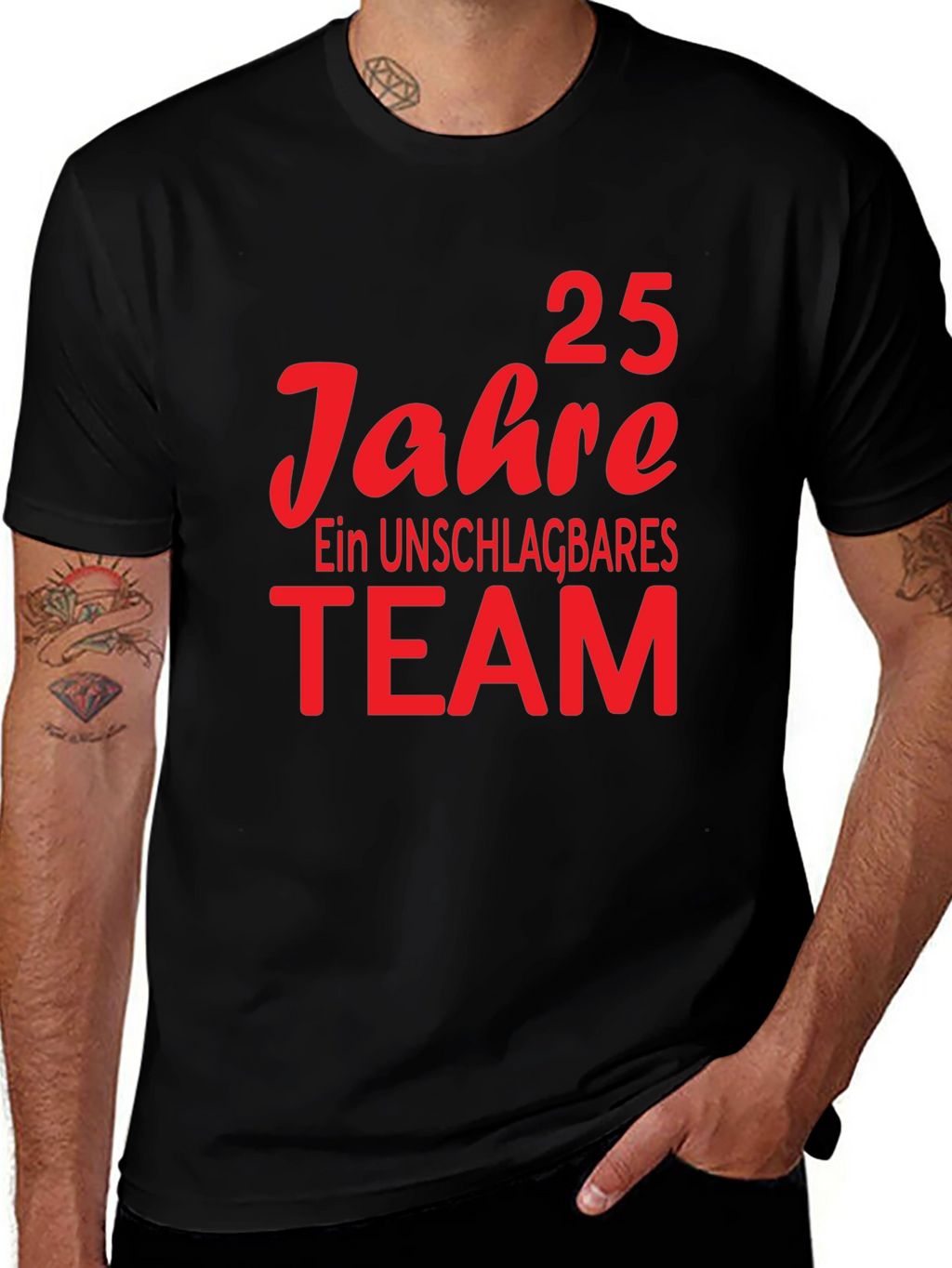25 Jahre Team T-Shirt - Unschlagbares Team