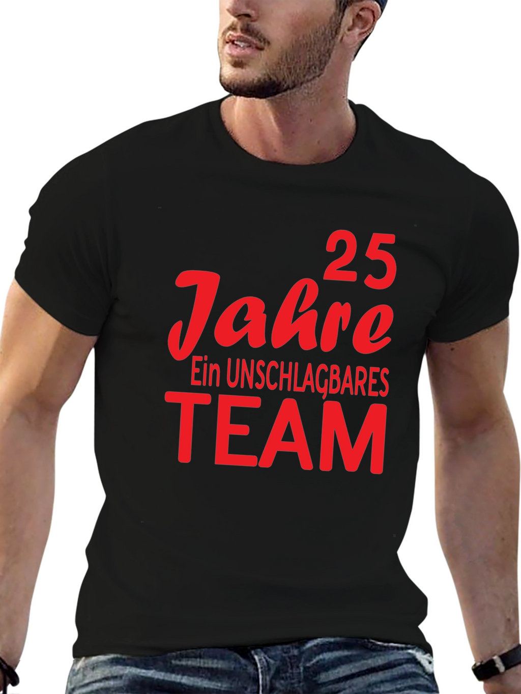 25 Jahre Team T-Shirt - Unschlagbares Team