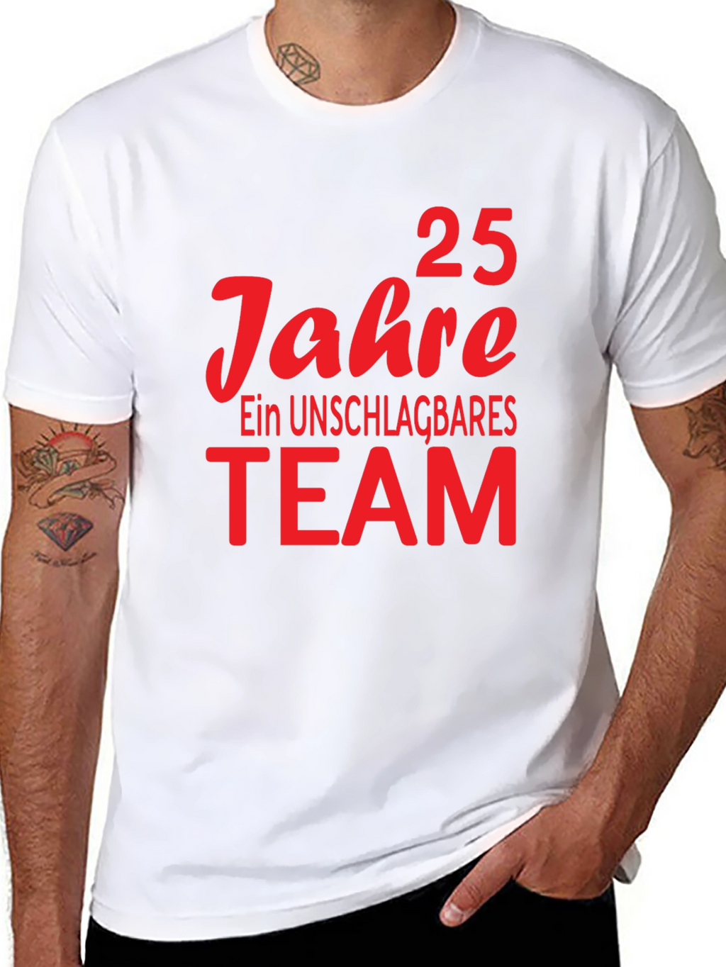 25 Jahre Team T-Shirt - Unschlagbares Team