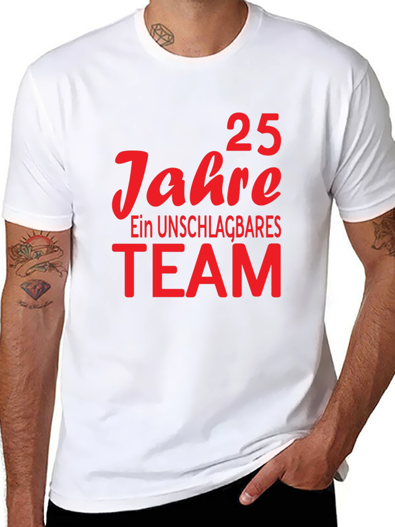 25 Jahre Team T-Shirt - Unschlagbares Team