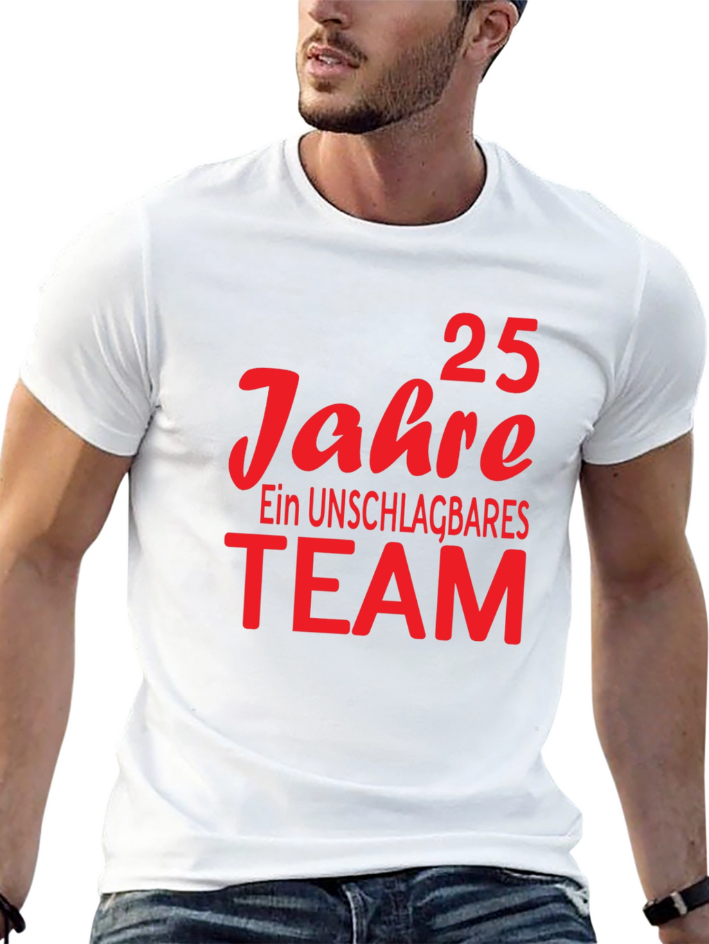 25 Jahre Team T-Shirt - Unschlagbares Team