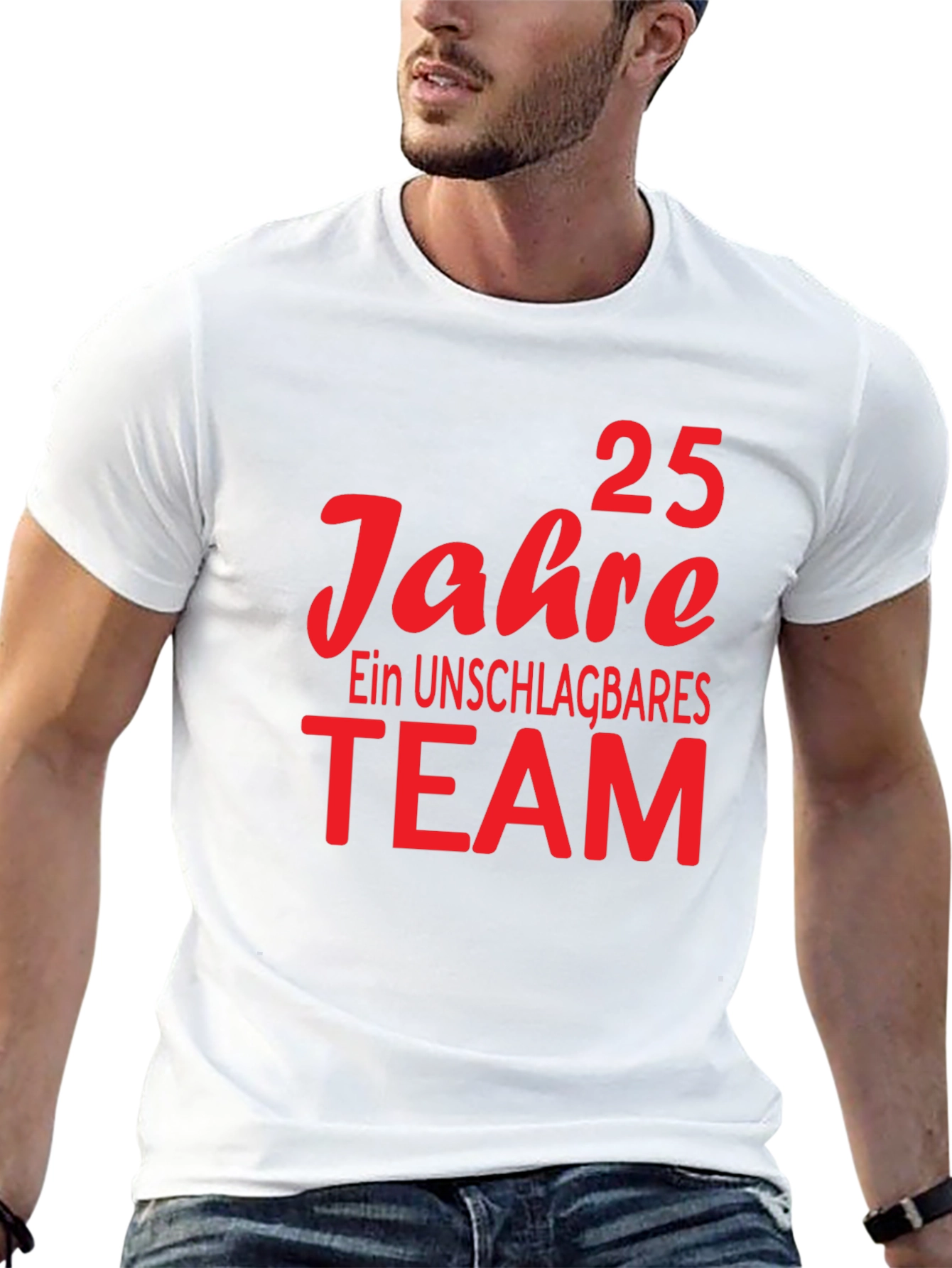25 Jahre Team T-Shirt - Unschlagbares Team